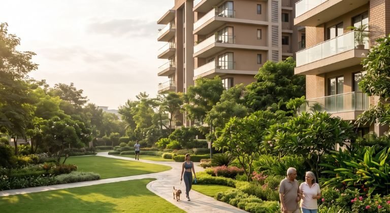 What Makes a Luxury Apartment Different from a Regular Flat in Zirakpur?